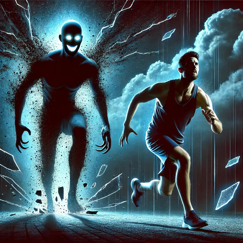 running away from the pain