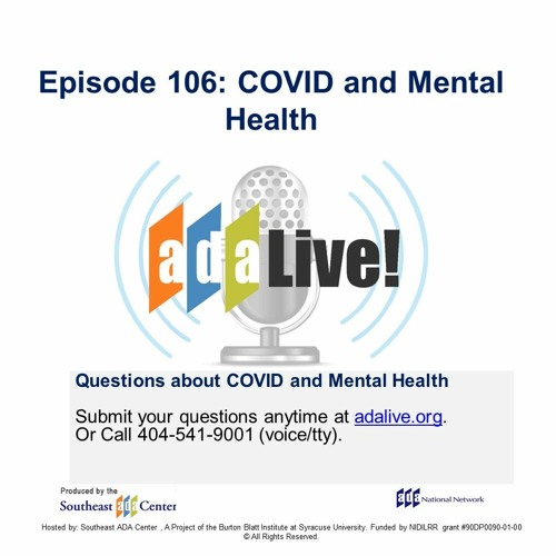 Episode 106: COVID and Mental Health