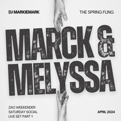 Marck & Melyssa ZAO Sat Social Pt 1 - Apr 24