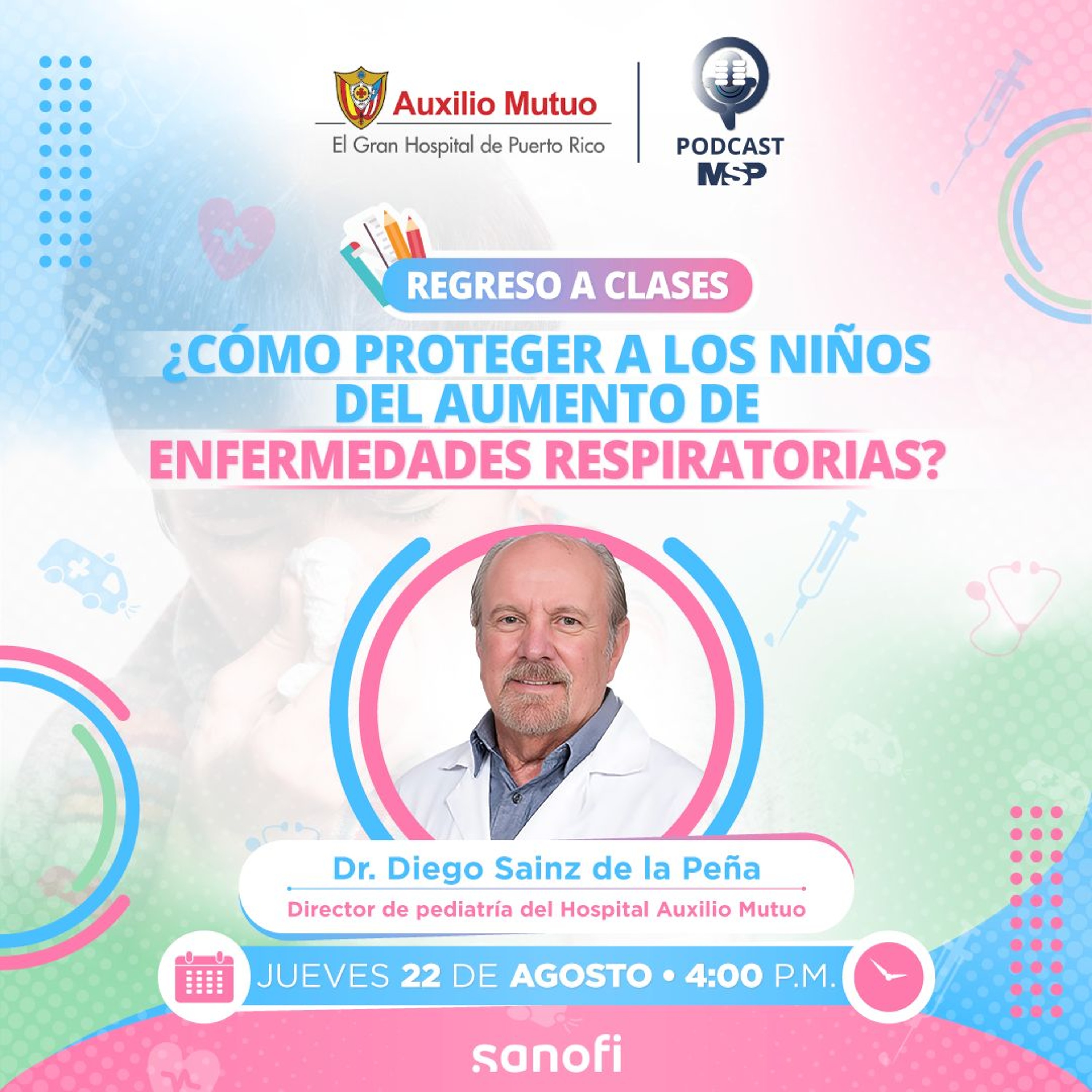Regreso a clases: ¿Cómo proteger a los niños del aumento de enfermedades respiratorias? episode artwork
