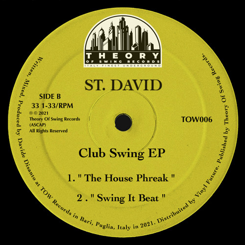 PREMIERE: St. David - The House Phreak [Theory Of Swing]
