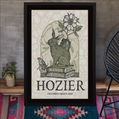 Hozier Merriweather Post Pavilion MD May 17 2024 Poster