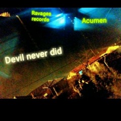 Acumen-_Devil never did