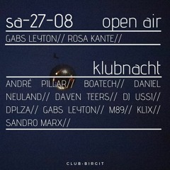 André Pillar | Bunker Floor | Klubnacht | Club Birgit | Berlin | 27.08.22