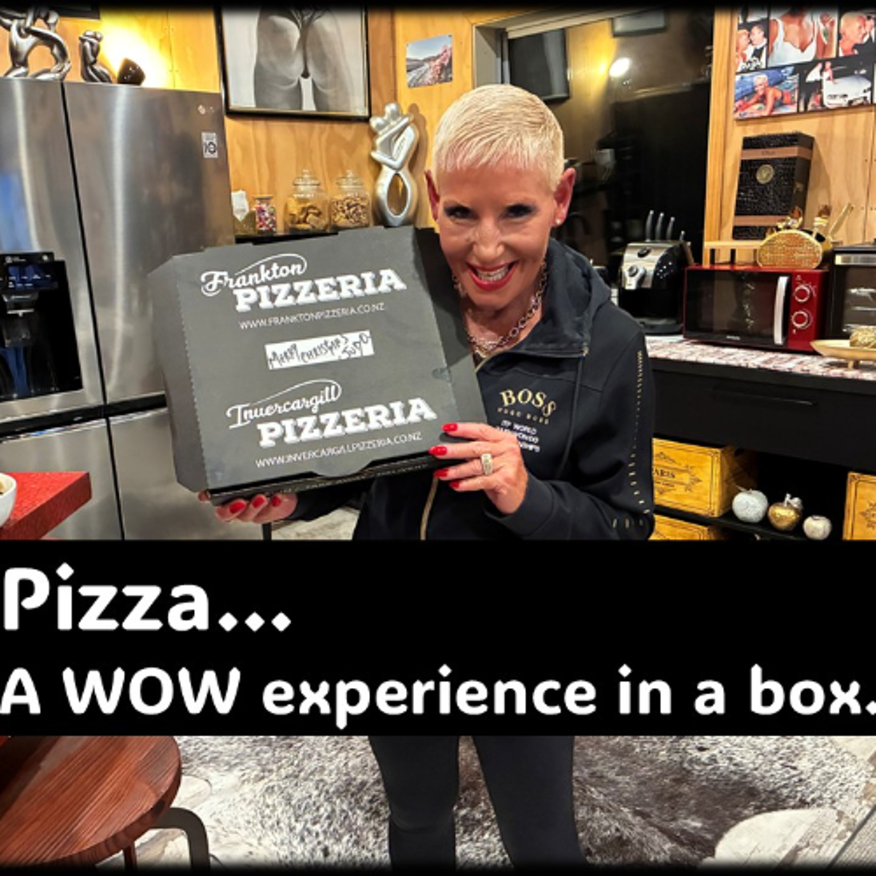 PIZZA… A WOW experience in a box…