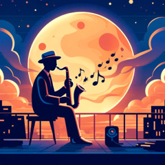 Under the Moonlight Chillwave Lo-Fi Jazz Beat for Relaxation and Focus