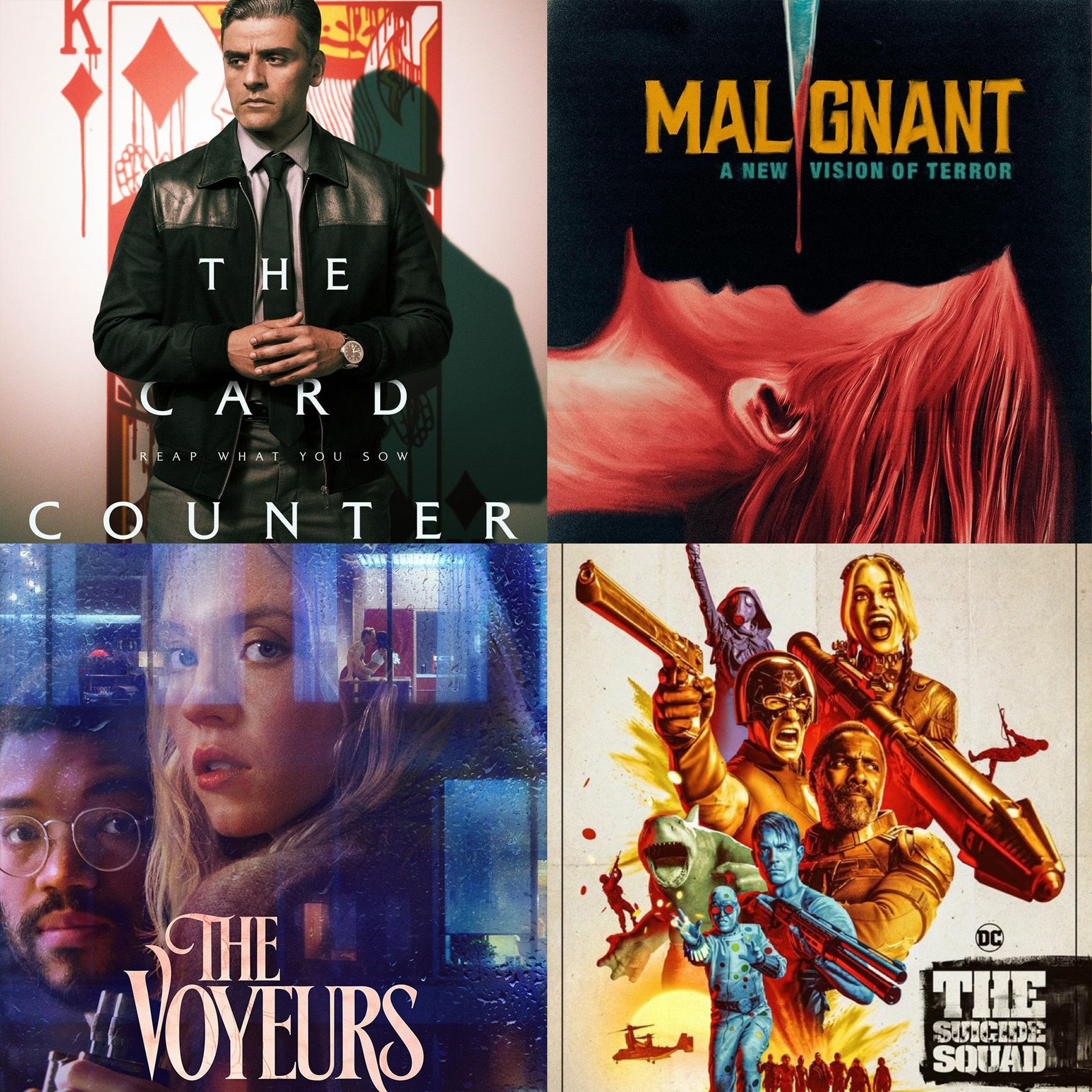 Bonus Transmission 31 - THE CARD COUNTER, MALIGNANT, THE VOYEURS, SUICIDE SQUAD + THE GREEN KNIGHT episode artwork
