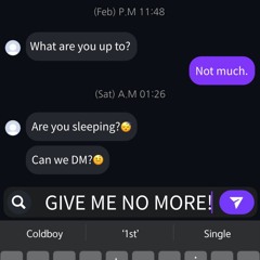 02.Give Me No More!(발매완료)