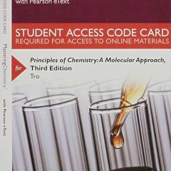 Read⚡PDF❤ Mastering Chemistry with Pearson eText -- Standalone Access Card -