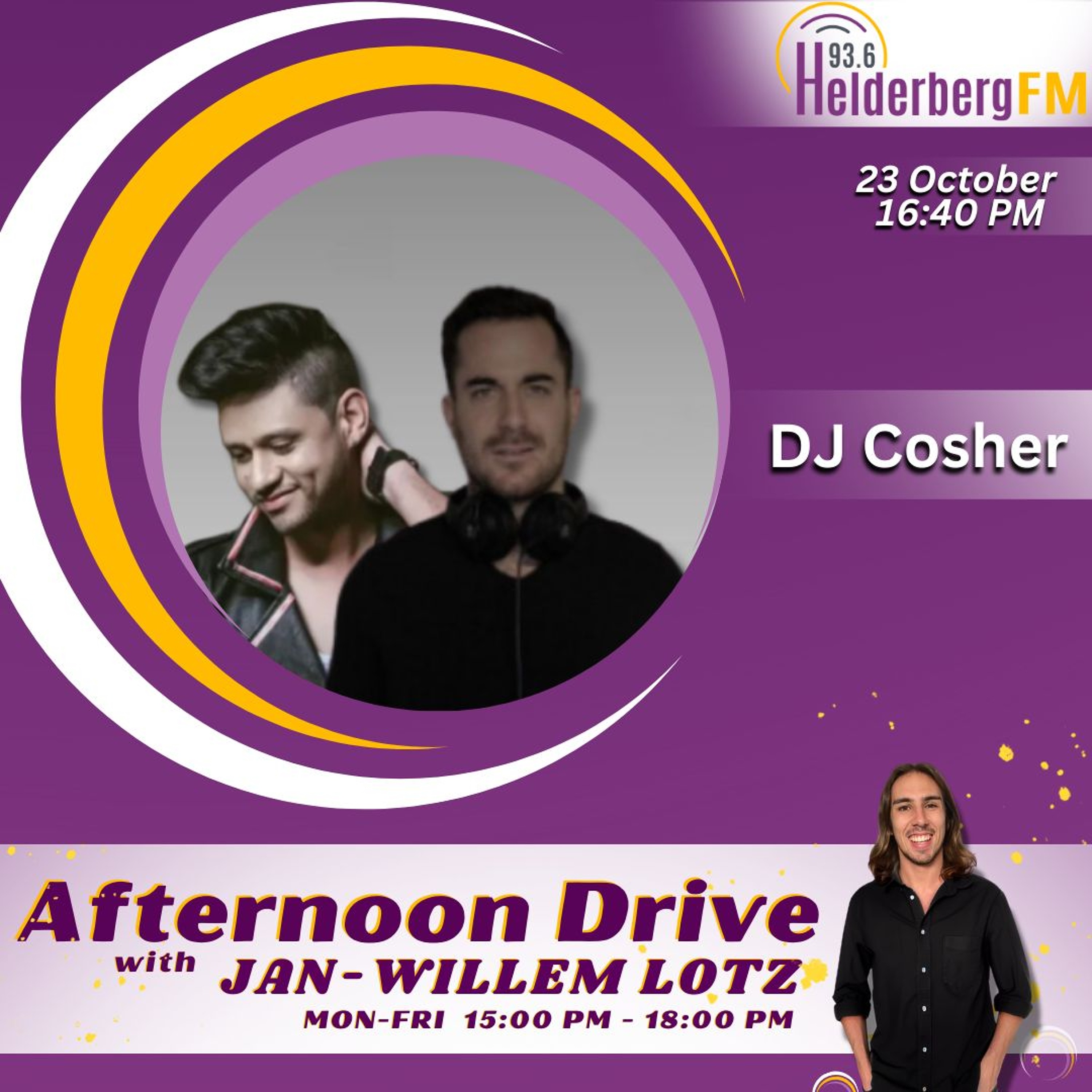 DJ Cosher On #AfternoonDrive episode artwork
