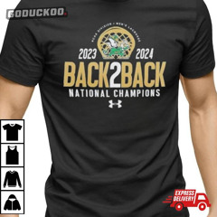 Awesome Under Armour Notre Dame Fighting Irish Ncaa Division I Men’s Lacrosse 2023 2024 Back2back National Champions Shirt