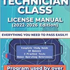 P.D.F.❤️DOWNLOAD⚡️ The Ham Radio Prep Technician Class License Manual (2022 - 2026) Full Ebook