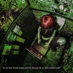 found a usb under the toilet type shi