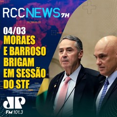 Barroso e Moraes batem boca em sessão do STF; saiba o motivo