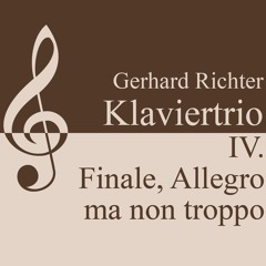 Piano trio D flat-major (Des-Dur) op. 12 - 4. mvt. (Finale - Allegro ma non troppo)