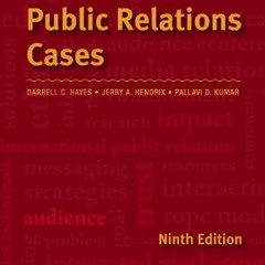 GET EPUB KINDLE PDF EBOOK Public Relations Cases by  Jerry A. Hendrix,Darrell C. Hayes,Pallavi Daman