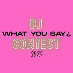 Girogazzi - WHAT YOU SAY // Contest 2025