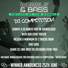 wobble&bass 3rd birthday bash dj competition RAYZ