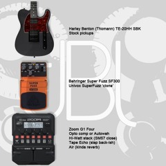 Zoom G1-Four & Behringer SuperFuzz
