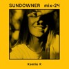 Sundowner. Mix #24 Ksenia K - Synesthesia DJ mix artwork - Electronic music tracklist cover image
