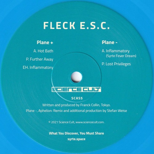 Fleck E.S.C. - 486.134 (Incl. Syrte Remix) (SCAS5)