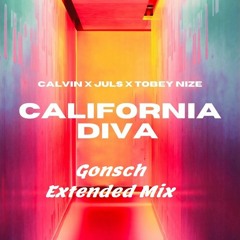 Calvin X Jules X Tobey Nize - California Diva (Gonsch Extended Remix)