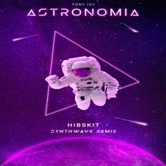 Tony Igy - Astronomia (Hibskit Synthwave Remix ) || HB