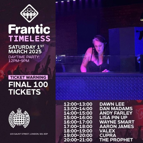 Frantic Timeless Re record 01-03-25