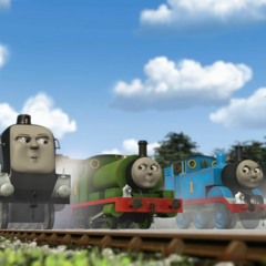 Spencer Puffs Away from Thomas and Percy