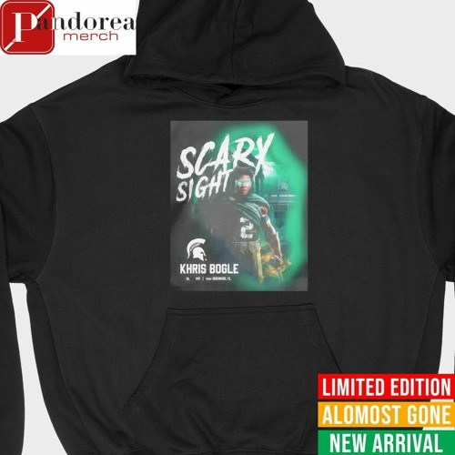 Khris Bogle Scary Sight Msu shirt