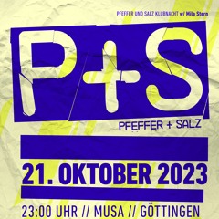 P+S Klubnacht w/ Mila Stern - HAMMERSCHMIDT B2B DISSCUT