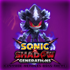 Sonic x Shadow Generations | Fanmade Mephiles Boss Theme (Remix)