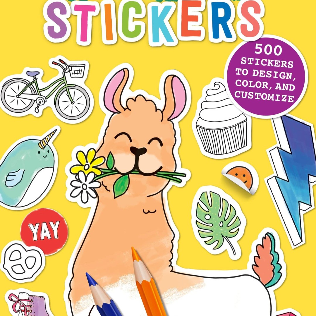 Stream PDF read online Color Your Own Stickers: 500 Stickers to Design ...