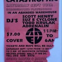 Scott Henry -- Catastrophic Rave, Washington D.C. (Jan. 1992)