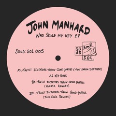 John Manhard feat. Sarah Deffner - Who Stole My Key incl. Huerta & Tom Ellis Remixes // SOS005