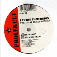 Lawrie Immersion - Mash Up (Acid Techno 1997)