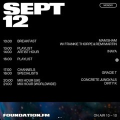Dirty K w/Alta Mix For Foundation.fm 12th September