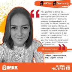 Únete Cápsula 7 Mujeres Periodistas