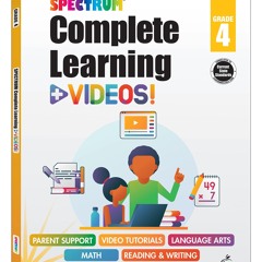 READ [PDF] Spectrum Complete Learning + Videos 4th Grade Workbook All