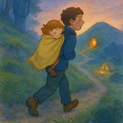 Up the hill