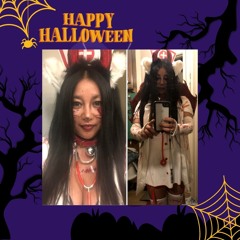 Sayaquita live DJ set on Halloween Hysteria Darkpsy Raid Train 2024-11-01