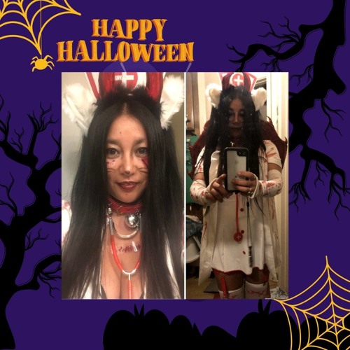 Sayaquita live DJ set on Halloween Hysteria Darkpsy Raid Train 2024-11-01