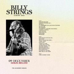 Billy Strings live in Dublin, Ireland (12.9.22)