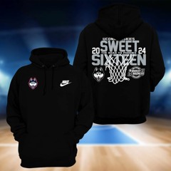 UConn Huskies Sweet 2024 The Road To Phoenix Hoodie