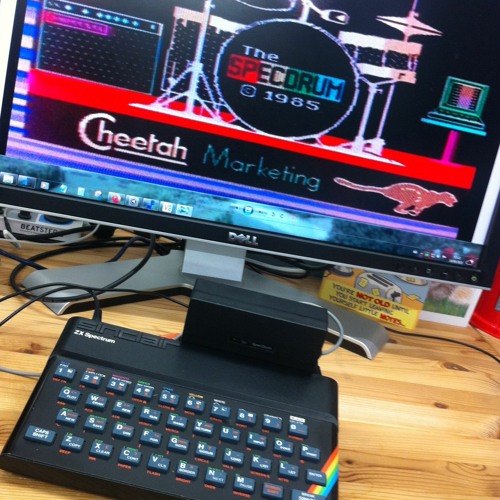 レセプターアプローチDVD Stream 1985 Cheetah SpecDrum (for 1982 Sinclair ZX Spectrum
