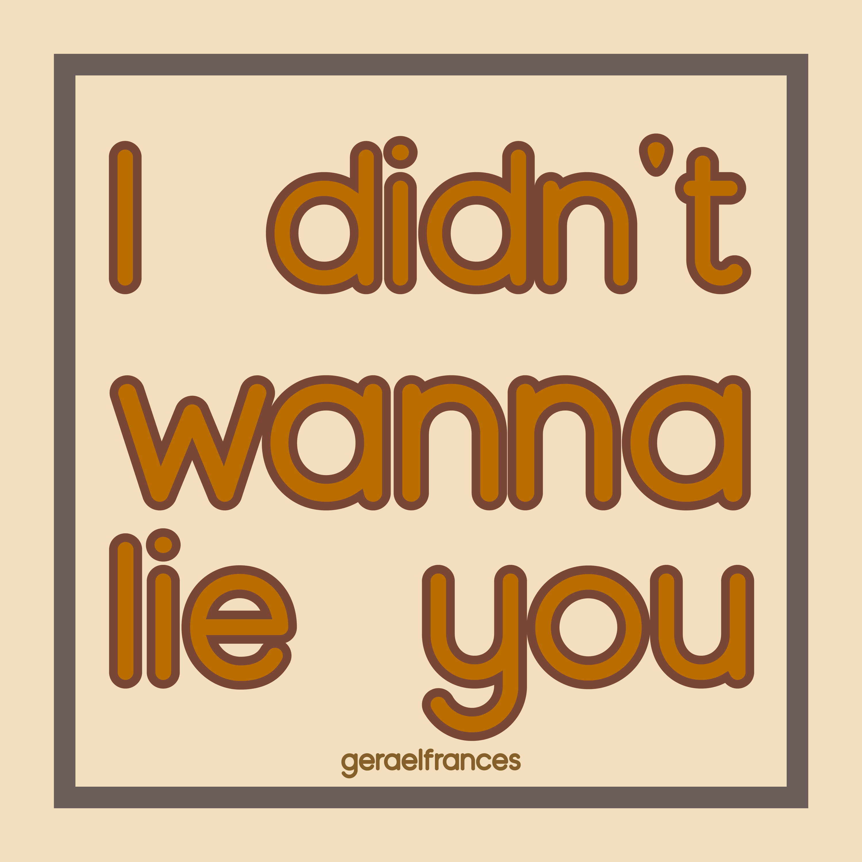 I didn't wanna lie (Instrumental) episode artwork