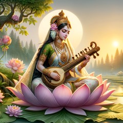 Om Anuradha Kramana Saraswati Music Mantra Loop 108x