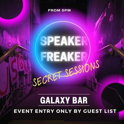 Martin Gray LIVE & Speaker Freaker - Secret Sessions 01