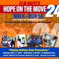 GOOD NEWS -BISHOP LEON PAMPHILE - HOPE ON THE MOVE WALK FOR HAITI - 4 - 26 - 24 - SPONSORSHIP