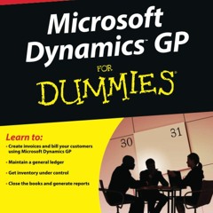 Read ebook [PDF]  Microsoft Dynamics GP For Dummies